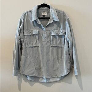 American Eagle Oversized Corduroy Shirt